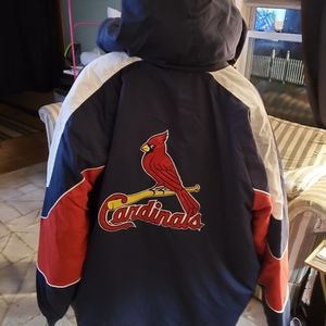 Cardinals 4n1 reversable winter coat